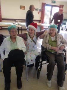 Our residents singing for the brain