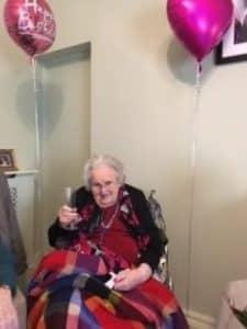 Ruth on her 102nd birthday