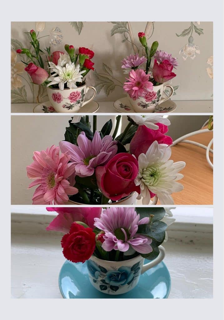 new activities teacup floristry