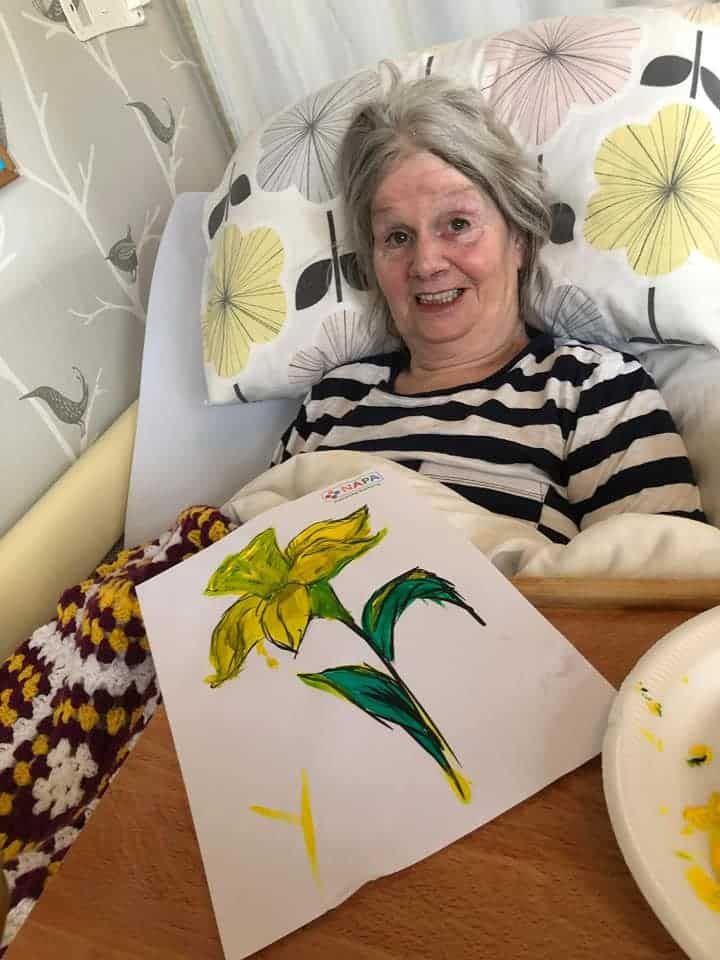 St Davids day resident and colouring